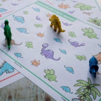 Dinosaur I Spy Counting Game for Toddlers and Preschoolers